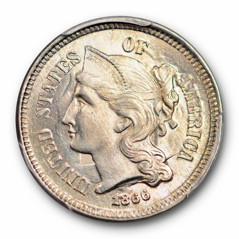 Three Cent Nickel (1865-1889) - Coins for sale on Collectors Corner