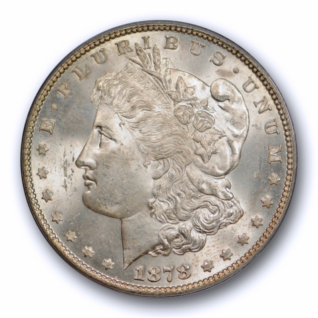 1878 7TF $1 Reverse of 1878 Morgan Dollar PCGS MS 64 Uncirculated Original Cert#1946